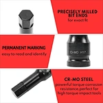 Hex Impact Socket Bit Set